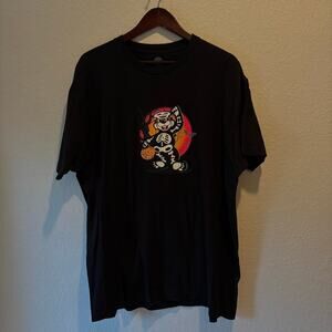 BUC-EE’S Animated Glow-in-the-Dark T-Shirt Unisex Black Sz 2XL Halloween Fall